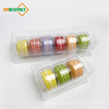 Hot Sale  3 6 Macarons Plastic Blister Pakcaing Tray Chocolate Custom Insert